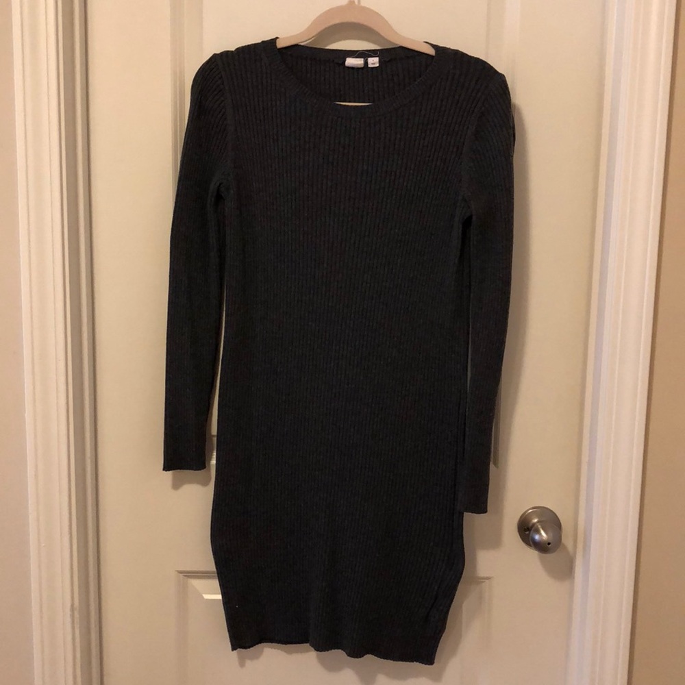 Ribbed Sweater Dress
